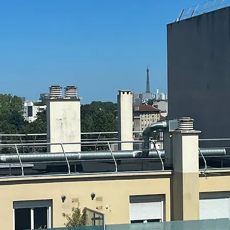 Beau Avec Vue Sur Paris 아파트 *
